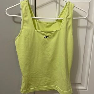 workout/running top in the color yellow